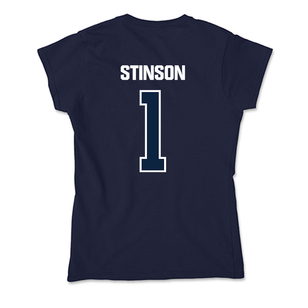 UNF - NCAA Women's Basketball : Jamisyn Stinson - Soft Style Women’s T-Shirt-1