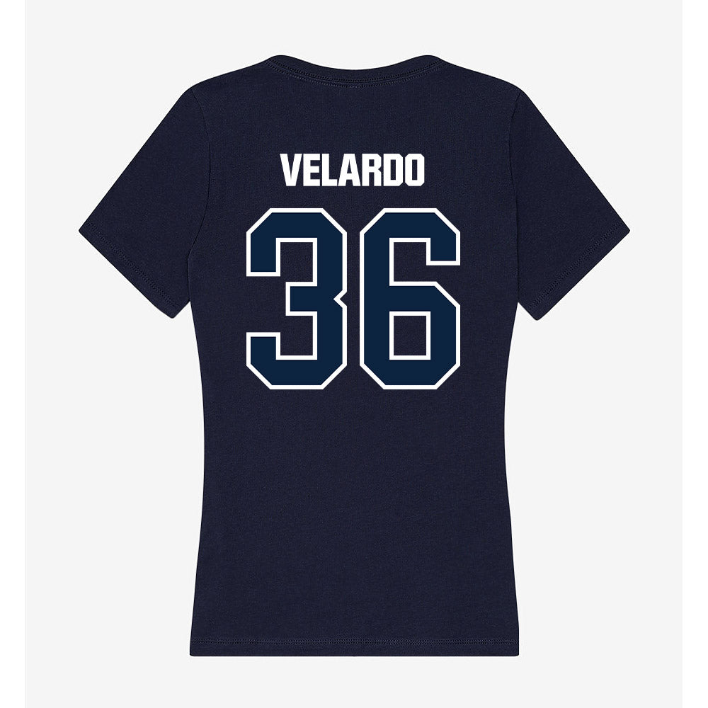 UNF - NCAA Baseball : Ty Velardo - Women's V-Neck T-Shirt-1