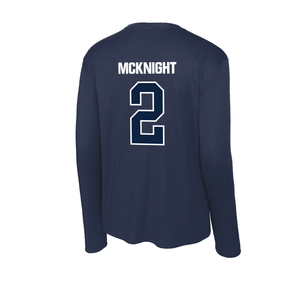 UNF - NCAA Women's Volleyball : Kailey McKnight - Activewear Long Sleeve T-Shirt-1