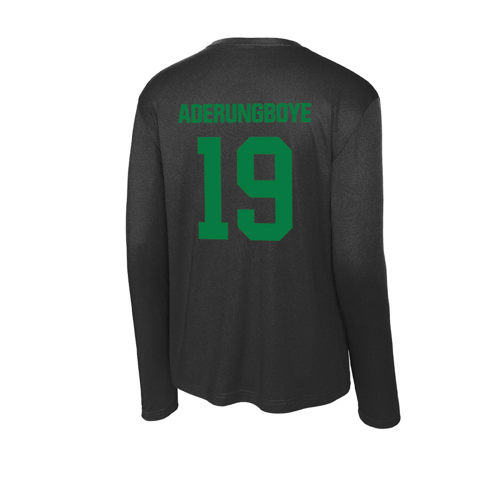 North Texas - NCAA Football : Victor Aderungboye - Activewear Long Sleeve T-Shirt-1