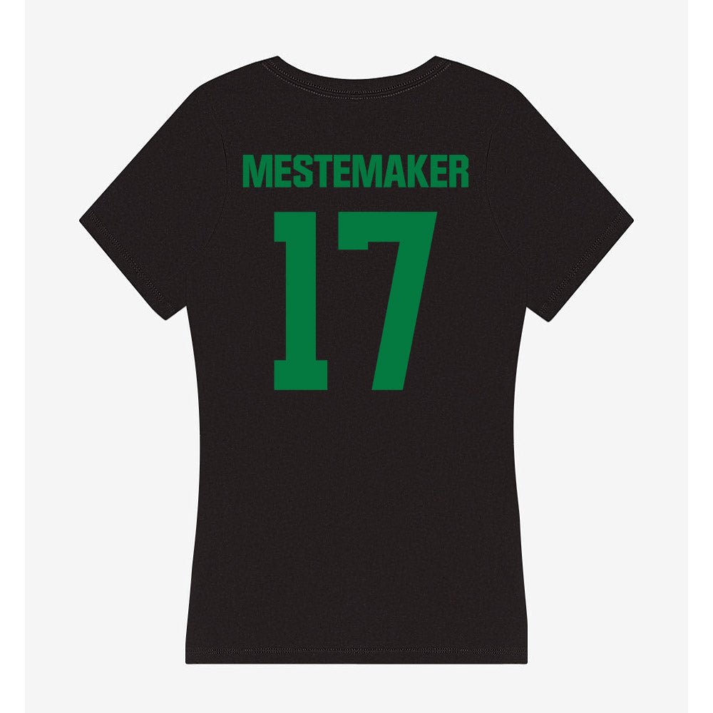 North Texas - NCAA Football : Drew Mestemaker - Women's V-Neck T-Shirt-1