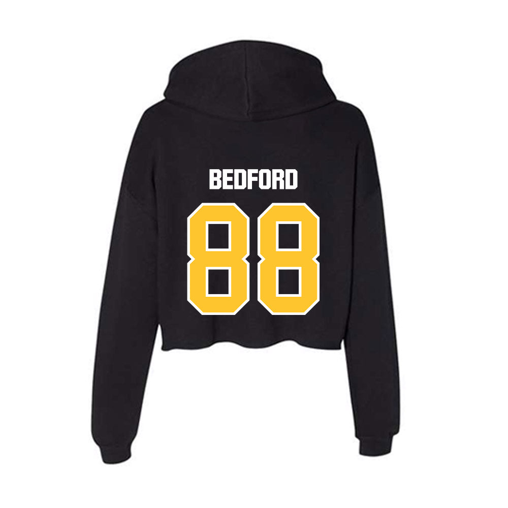 Southern Miss - NCAA Football : Terron Bedford - Women's Crop Fleece Hoodie-1
