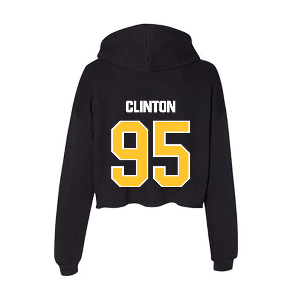 Southern Miss - NCAA Football : Mason Clinton - Women's Crop Fleece Hoodie-1