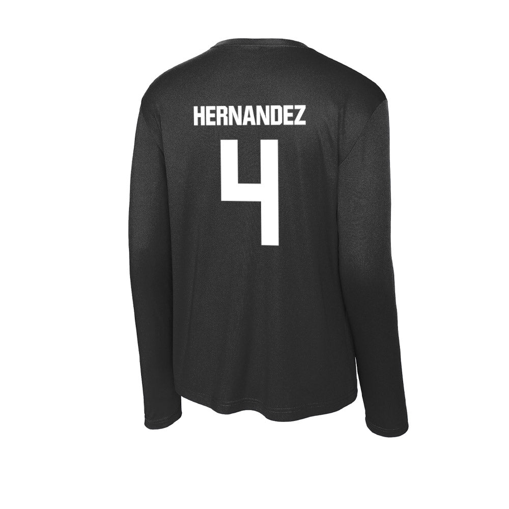 SSU - NCAA Women's Volleyball : emily hernandez - Activewear Long Sleeve T-Shirt-1