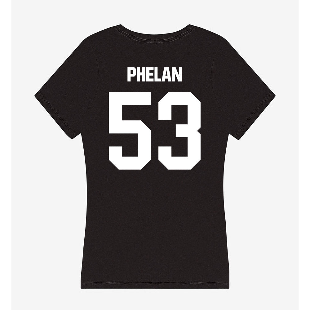 SSU - NCAA Baseball : Riley Phelan - Women's V-Neck T-Shirt-1
