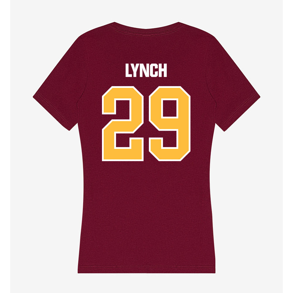 UMN Duluth - NCAA Baseball : Troy Lynch - Women's V-Neck T-Shirt-1