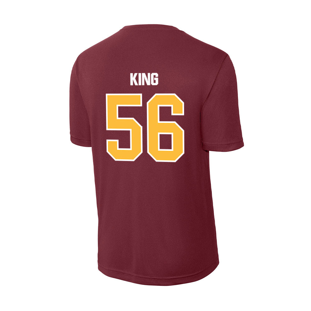 UMN Duluth - NCAA Football : Chris King - Activewear T-Shirt-1