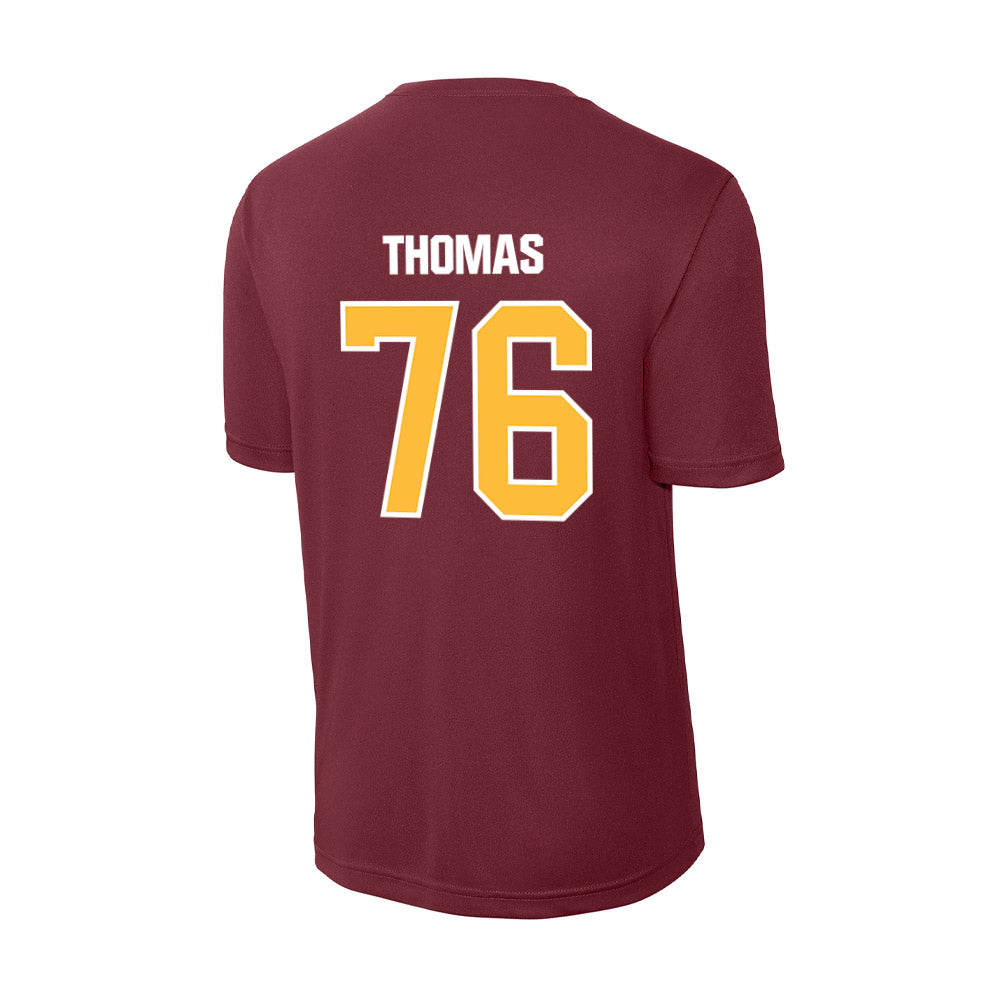 UMN Duluth - NCAA Football : Jae'Shaun Thomas - Activewear T-Shirt-1