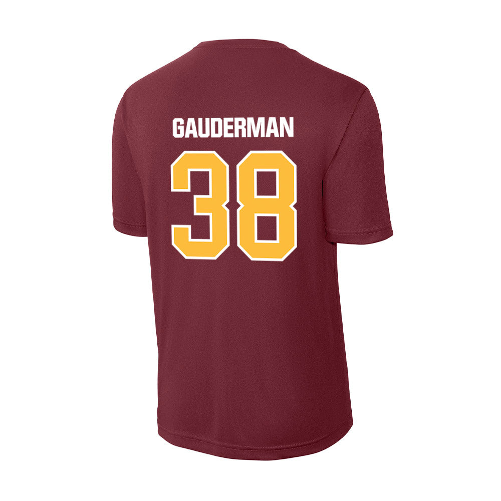 UMN Duluth - NCAA Football : David Gauderman - Activewear T-Shirt-1
