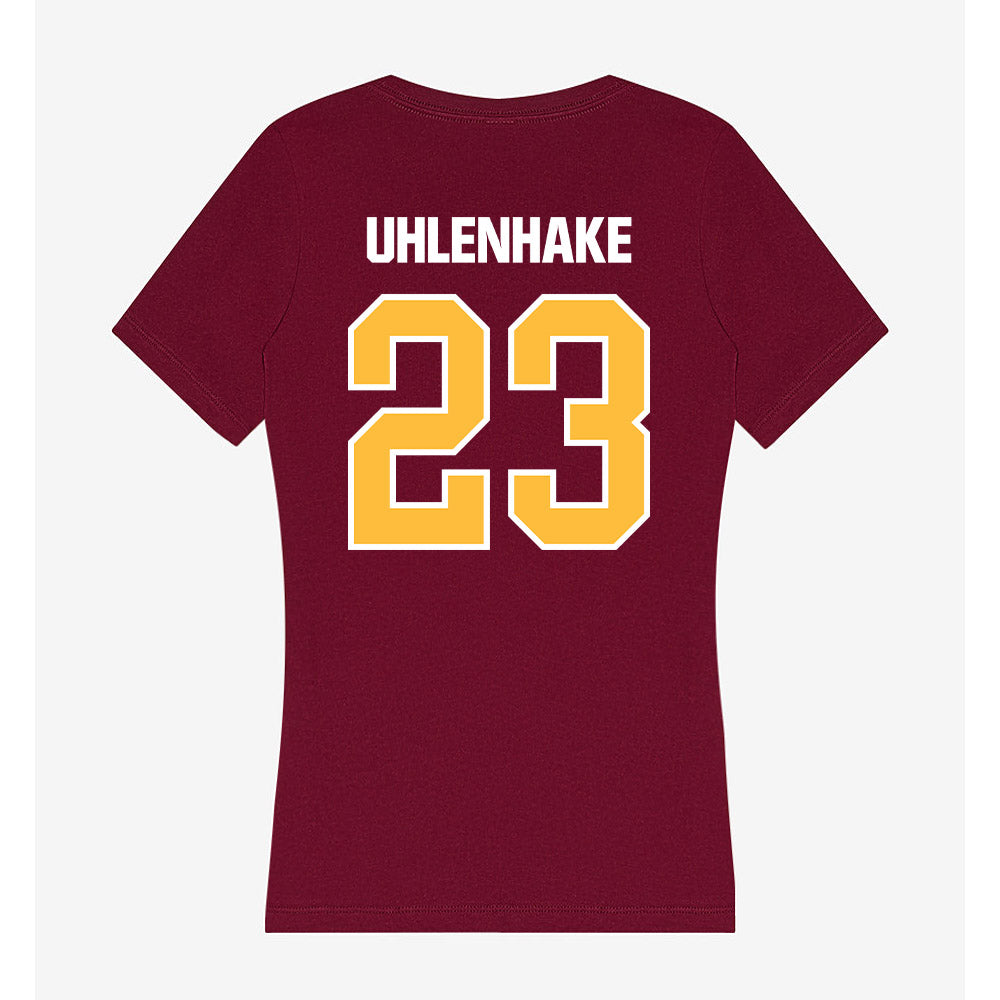 UMN Duluth - NCAA Softball : Ella Uhlenhake - Women's V-Neck T-Shirt-1