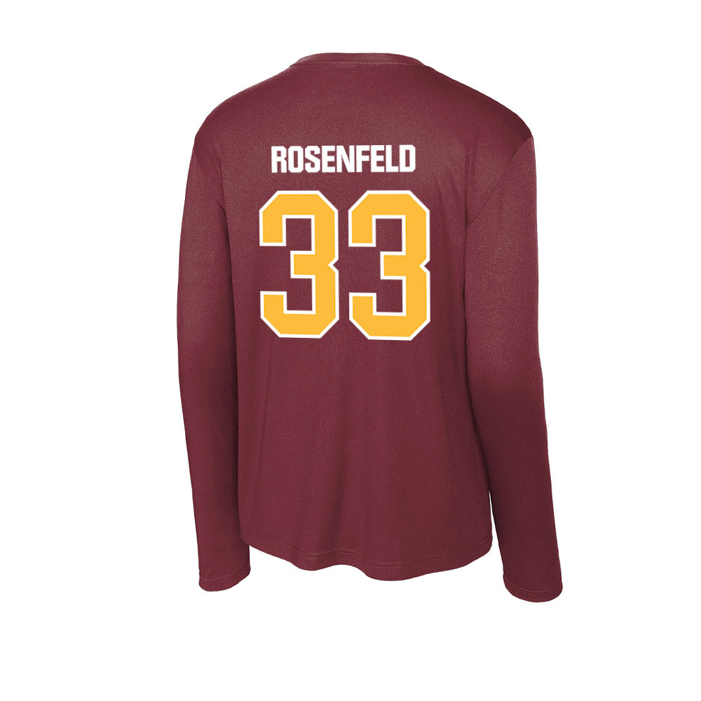 UMN Duluth - NCAA Women's Soccer : Jordan Rosenfeld - Activewear Long Sleeve T-Shirt-1