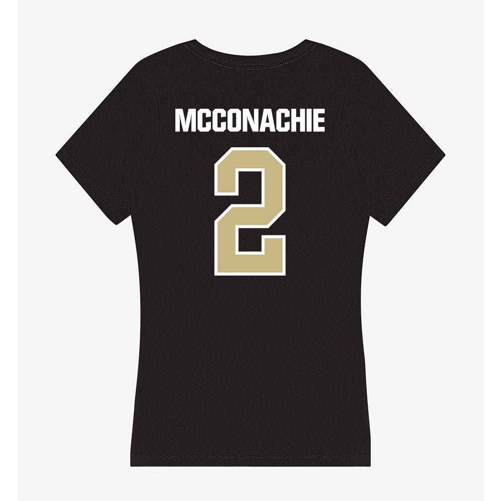 Akron - NCAA Baseball : Kyle McConachie - Women's V-Neck T-Shirt-1