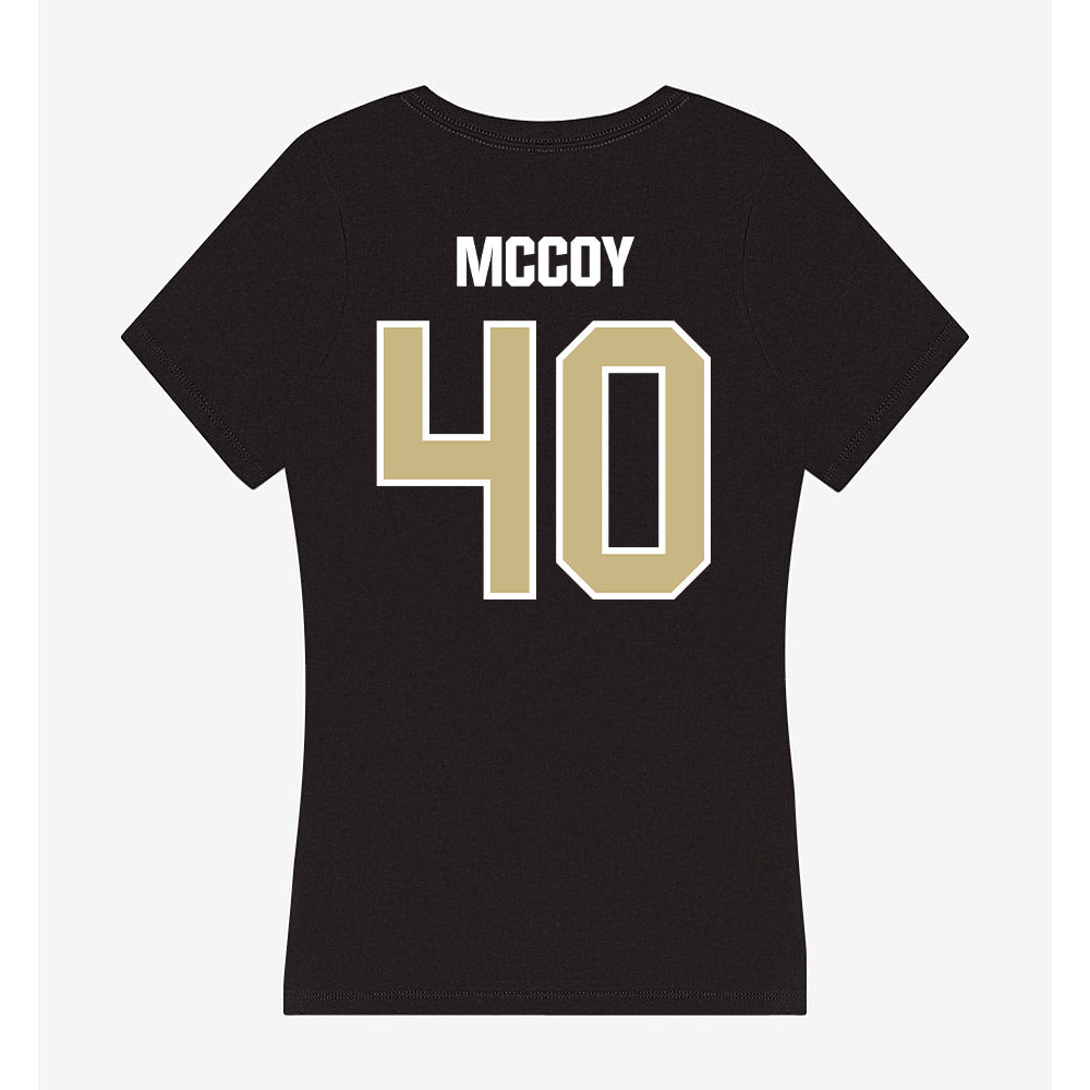 Akron - NCAA Football : Bryan McCoy - Women's V-Neck T-Shirt-1