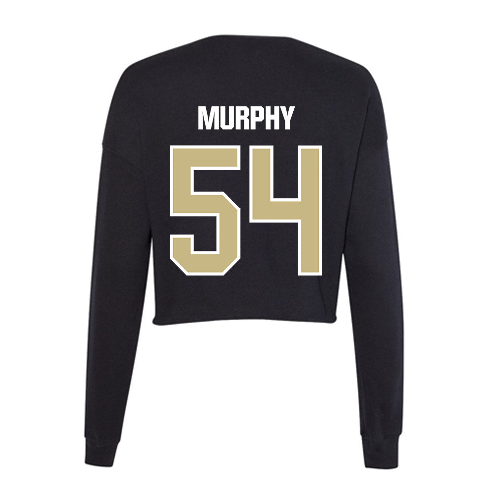 Akron - NCAA Football : Kiawan Murphy - Women's Cropped Crew Fleece-1
