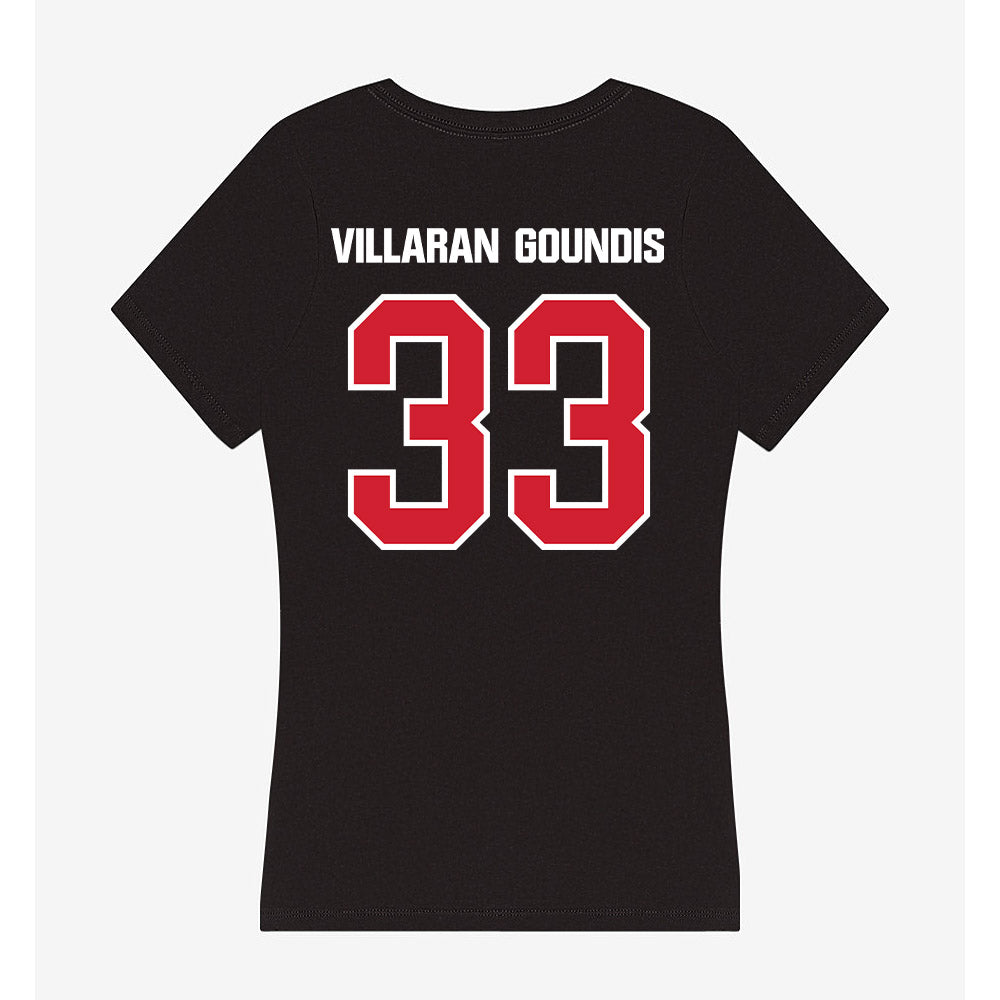 Francis Marion - NCAA Baseball : Dariel Villaran Goundis - Women's V-Neck T-Shirt-1