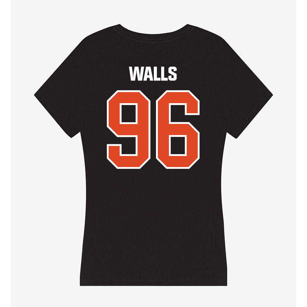 UTSA - NCAA Football : Corey Walls - Women's V-Neck T-Shirt-1