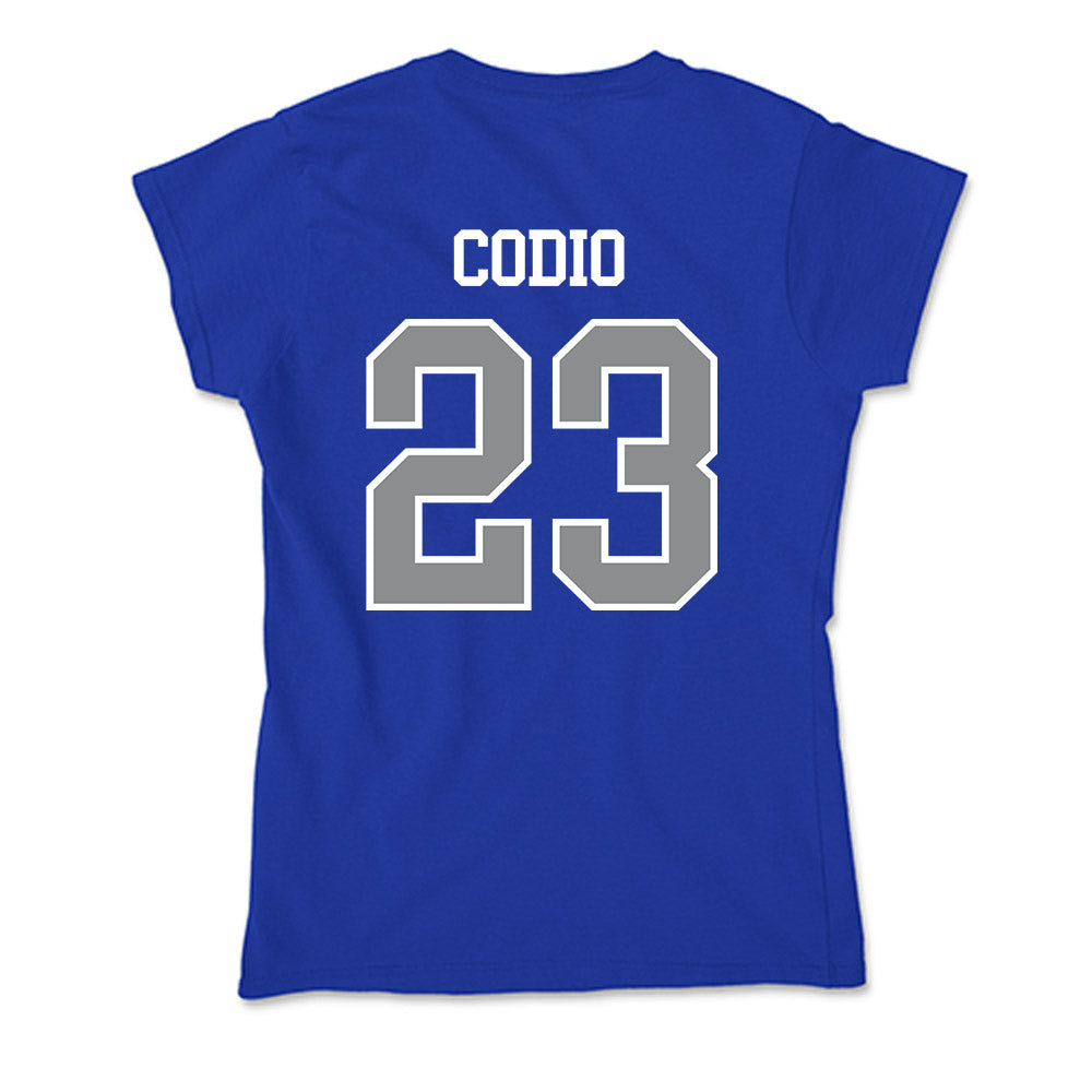 Seton Hall - NCAA Women's Basketball : Jordana Codio - Soft Style Women’s T-Shirt-1