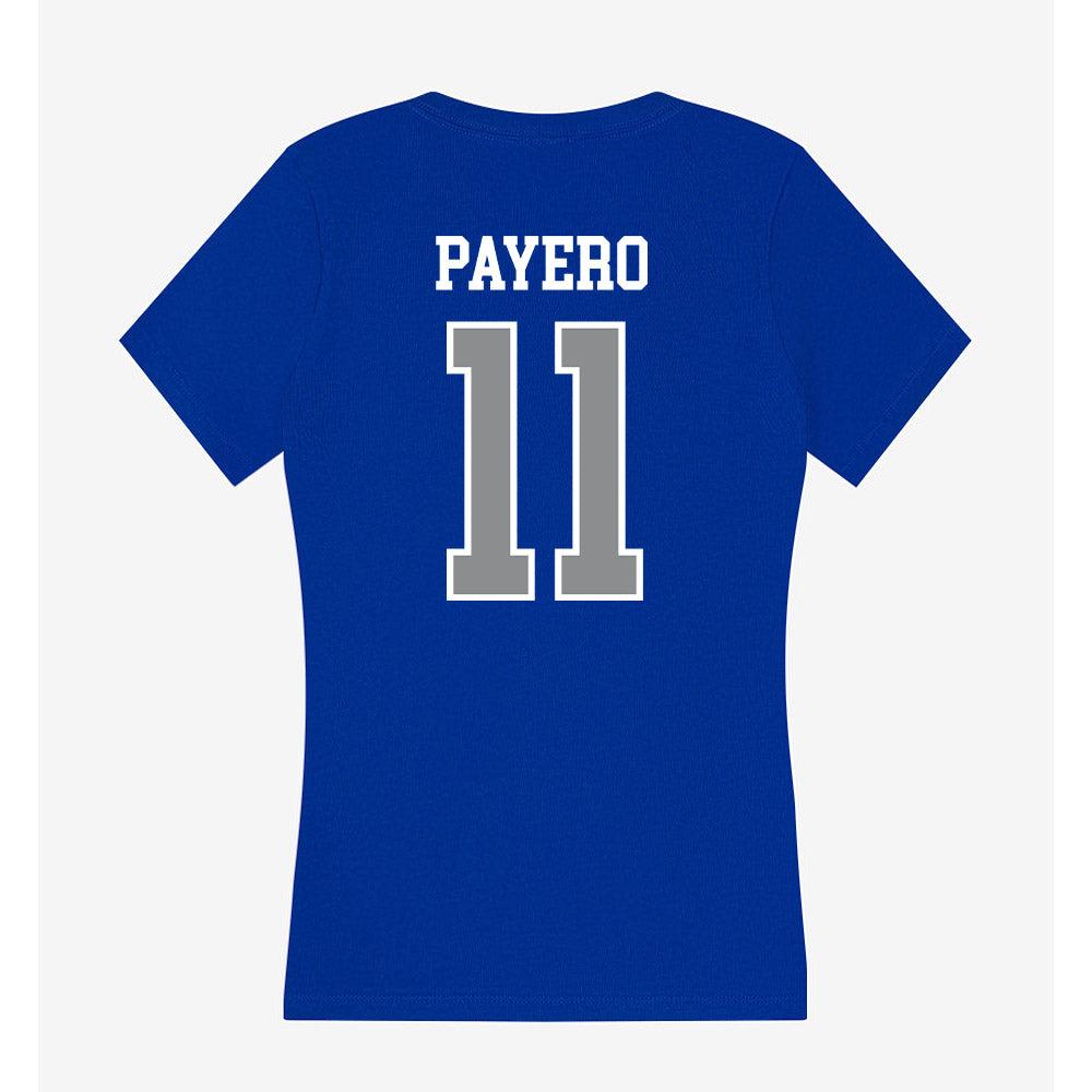 Seton Hall - NCAA Baseball : Nick Payero - Women's V-Neck T-Shirt-1