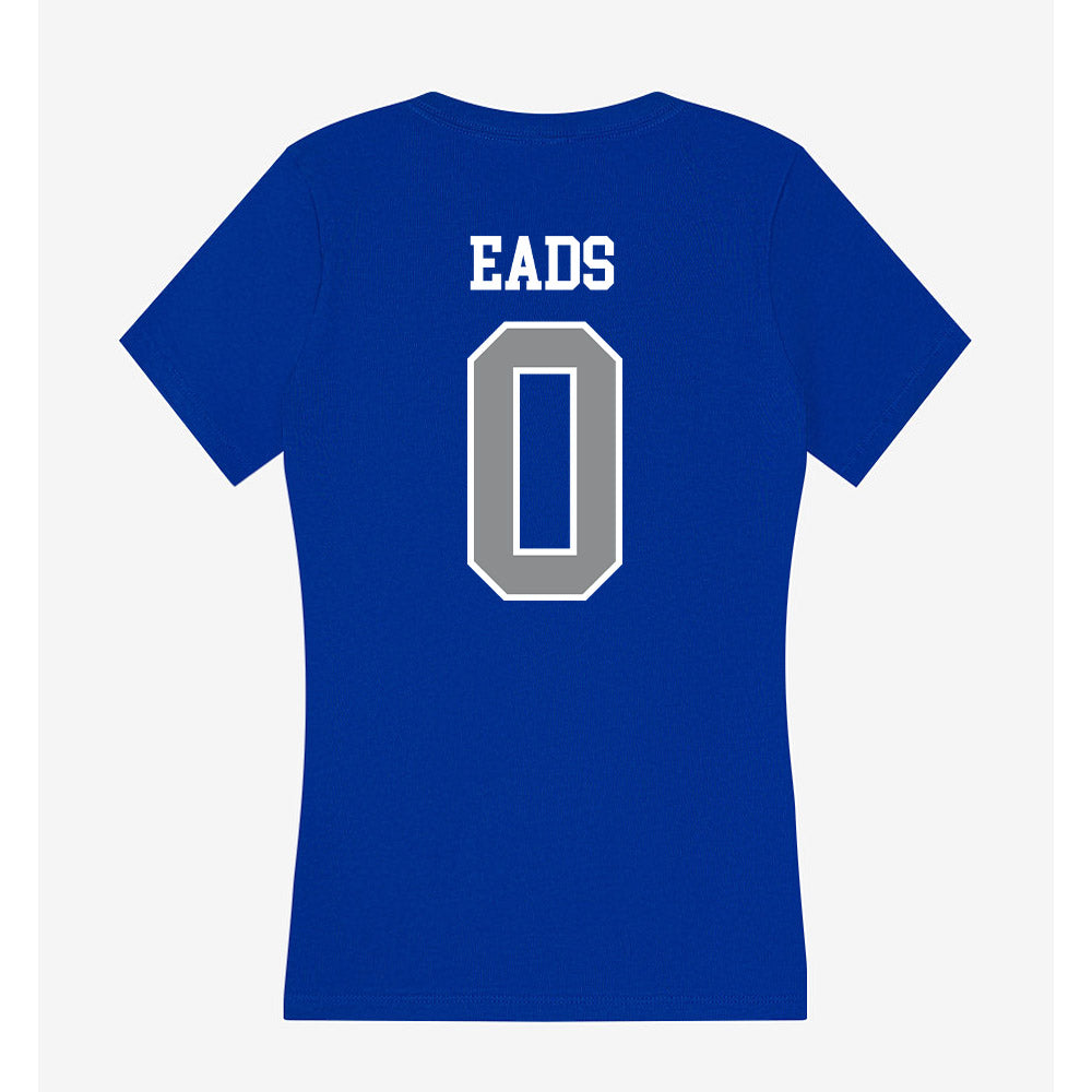 Seton Hall - NCAA Women's Basketball : Jada Eads - Women's V-Neck T-Shirt-1