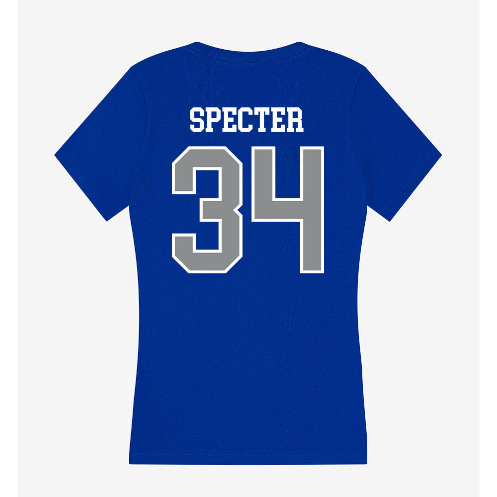Seton Hall - NCAA Baseball : Jesse Specter - Women's V-Neck T-Shirt-1