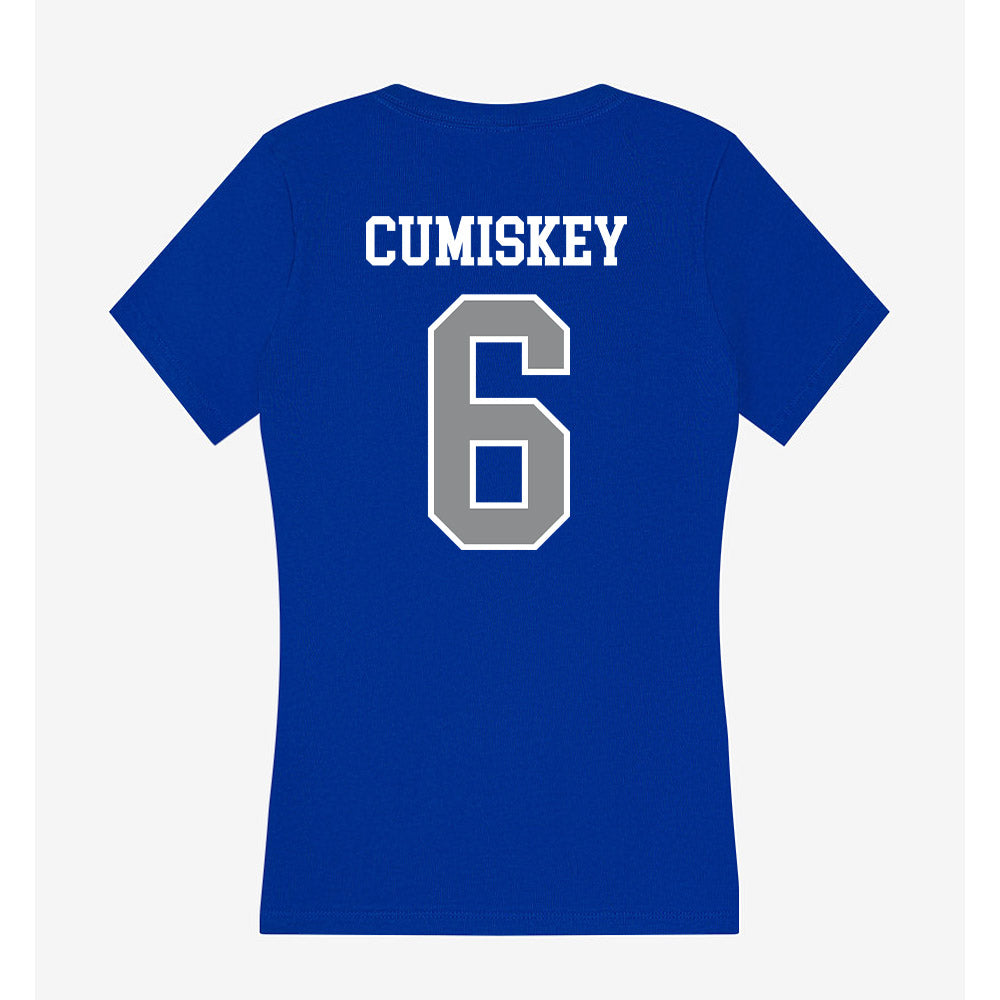 Seton Hall - NCAA Baseball : Casey Cumiskey - Women's V-Neck T-Shirt-1