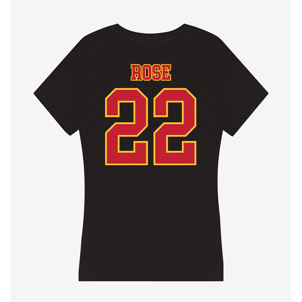 Ferris State - NCAA Football : Brady Rose - Women's V-Neck T-Shirt-1