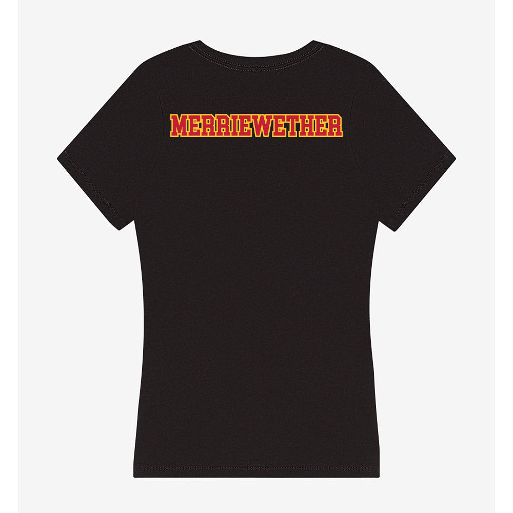 Ferris State - NCAA Cheerleading : Amanni Merriewether - Women's V-Neck T-Shirt-1