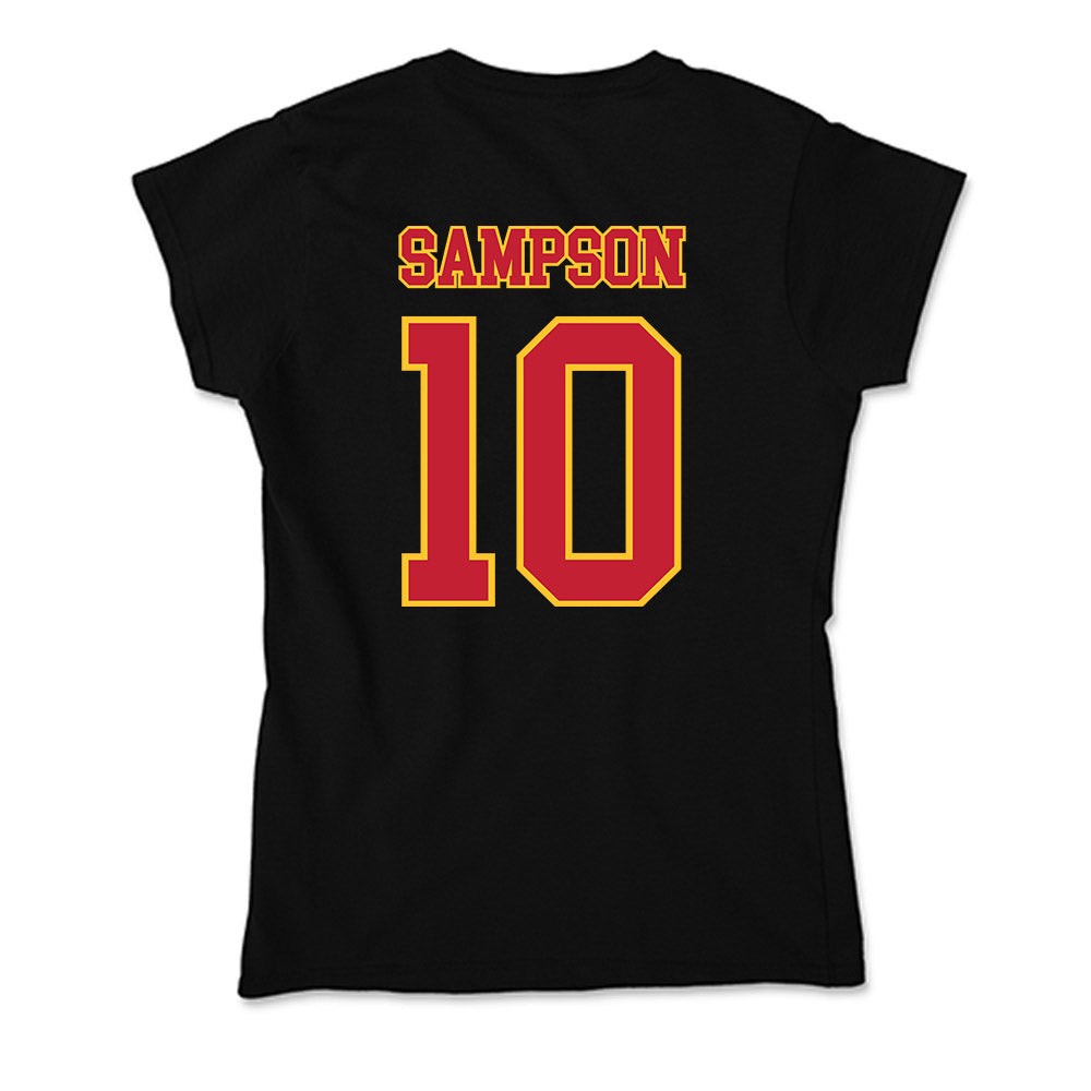 Ferris State - NCAA Women's Soccer : Grace Sampson - Soft Style Women’s T-Shirt-1