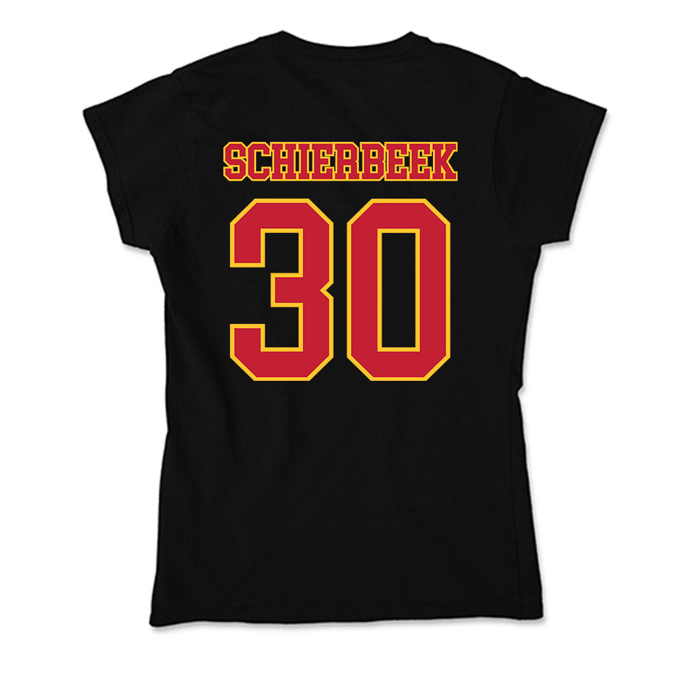 Ferris State - NCAA Women's Basketball : Emma Schierbeek - Soft Style Women’s T-Shirt-1