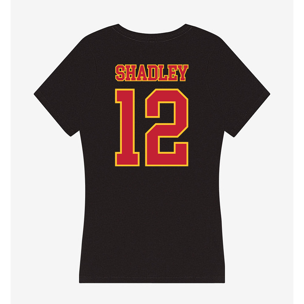Ferris State - STUNT : Taylor Shadley - Women's V-Neck T-Shirt-1