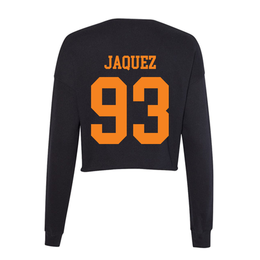 UTEP - NCAA Football : Rafael Jaquez - Women's Cropped Crew Fleece-1