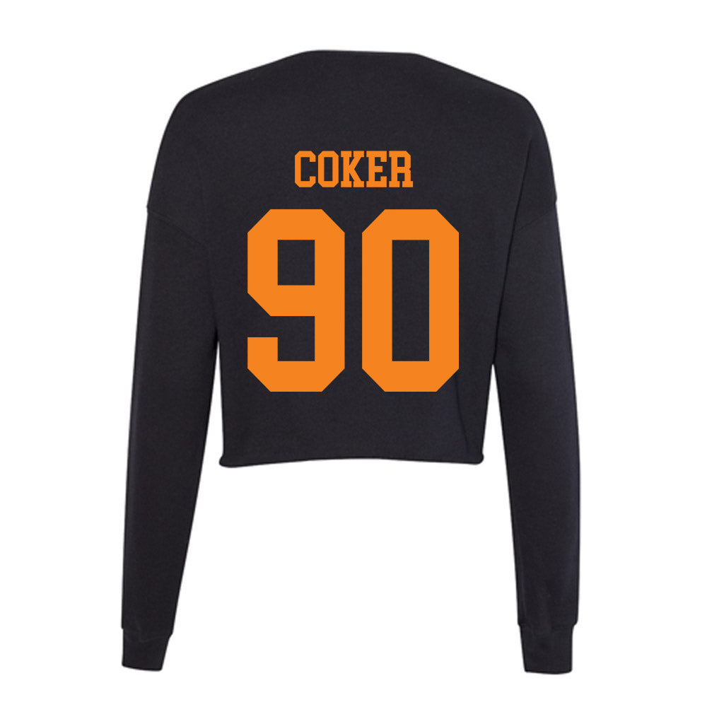 UTEP - NCAA Football : Ashton Coker - Women's Cropped Crew Fleece-1