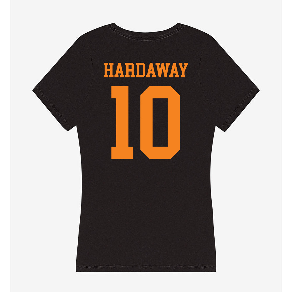 UTEP - Men's Basketball Legends : Tim Hardaway - Women's V-Neck T-Shirt-1