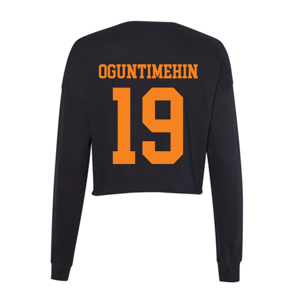 UTEP - NCAA Women's Volleyball : Luvina Oguntimehin - Women's Cropped Crew Fleece-1