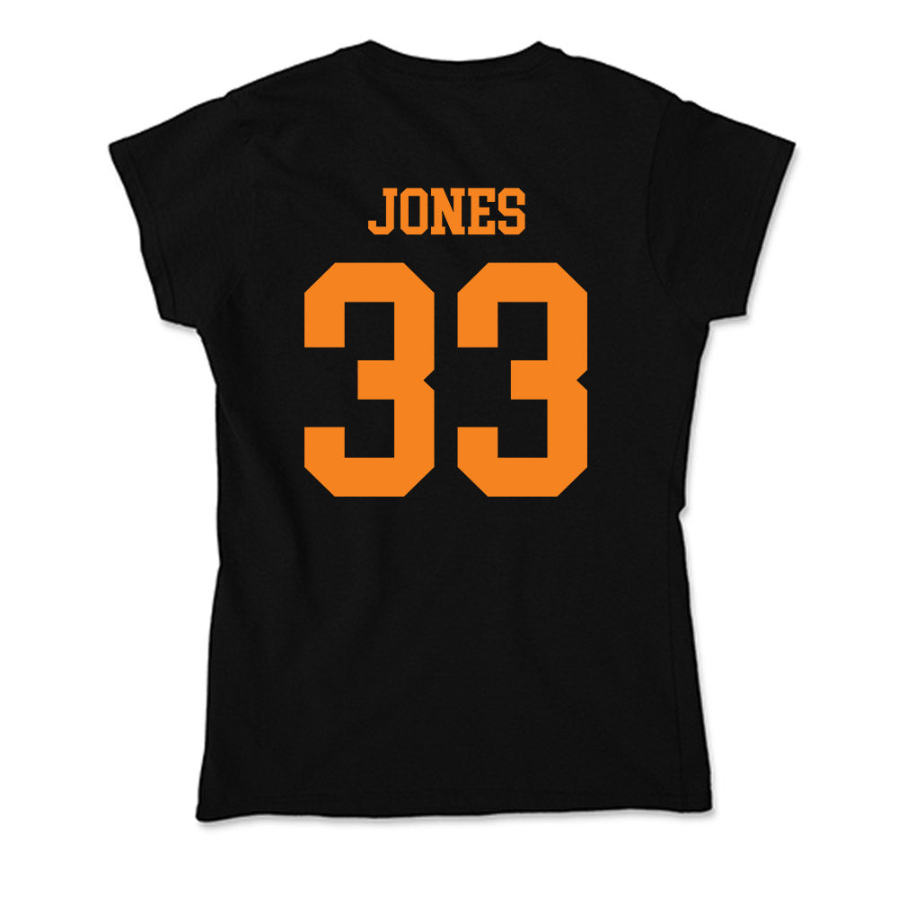 UTEP - NCAA Men's Basketball : Elijah Jones - Soft Style Women’s T-Shirt-1
