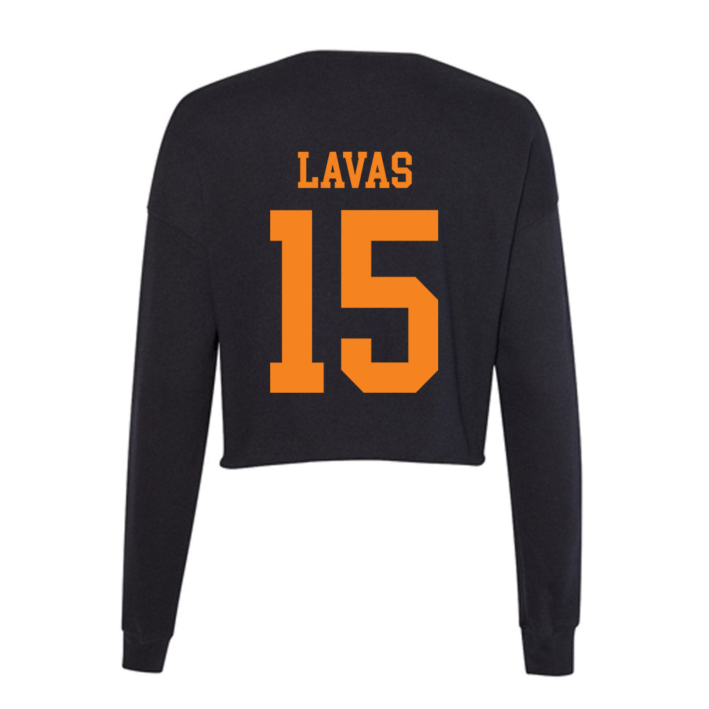 UTEP - NCAA Softball : Brantley Lavas - Women's Cropped Crew Fleece-1