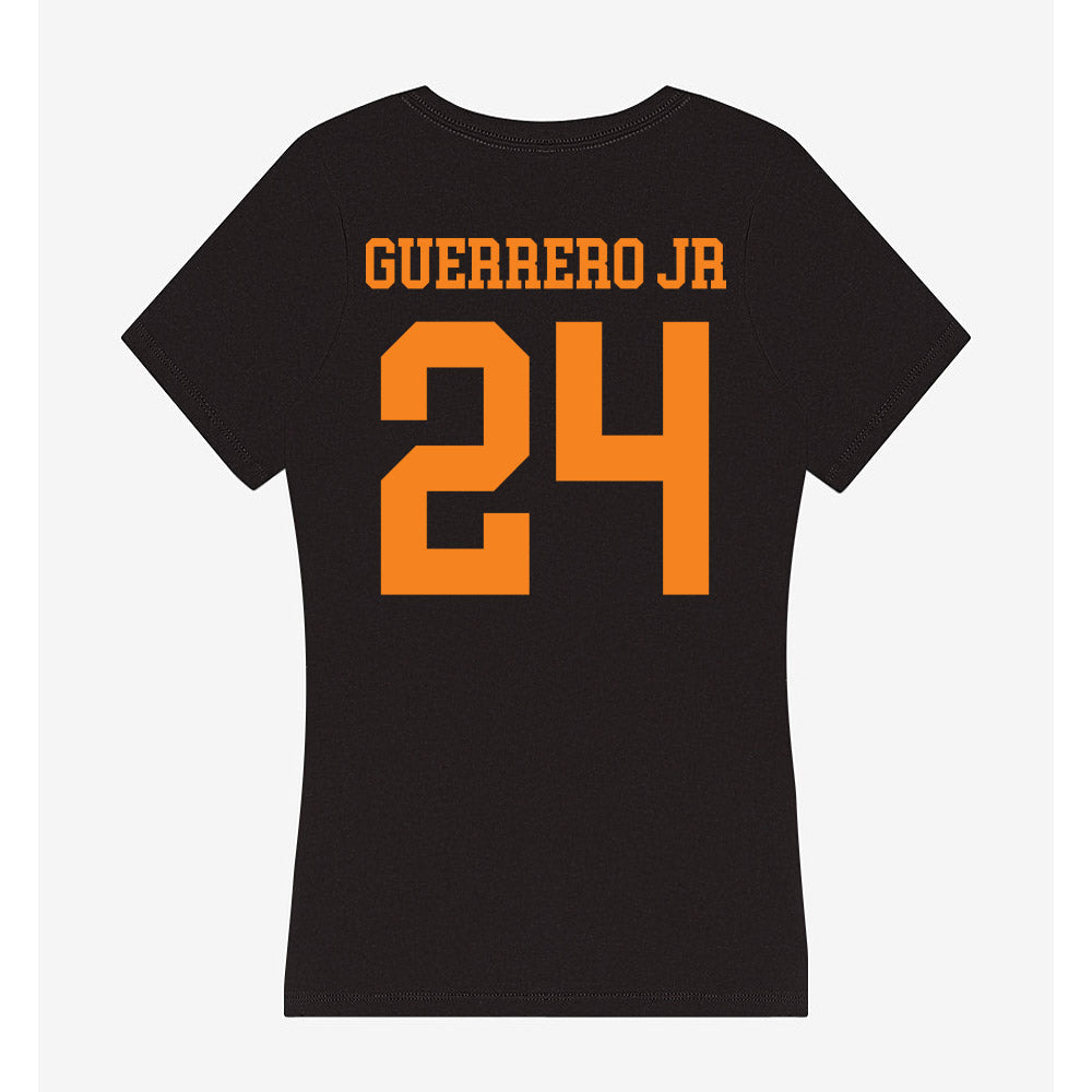 UTEP - NCAA Football : Jaime Guerrero Jr - Women's V-Neck T-Shirt-1