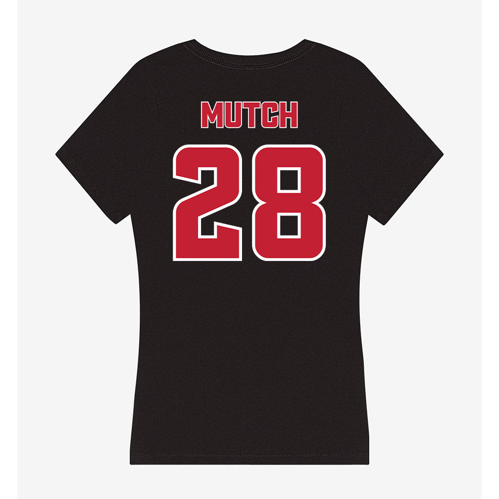 DU - NCAA Women's Lacrosse : Karleigh Mutch - Women's V-Neck T-Shirt-1