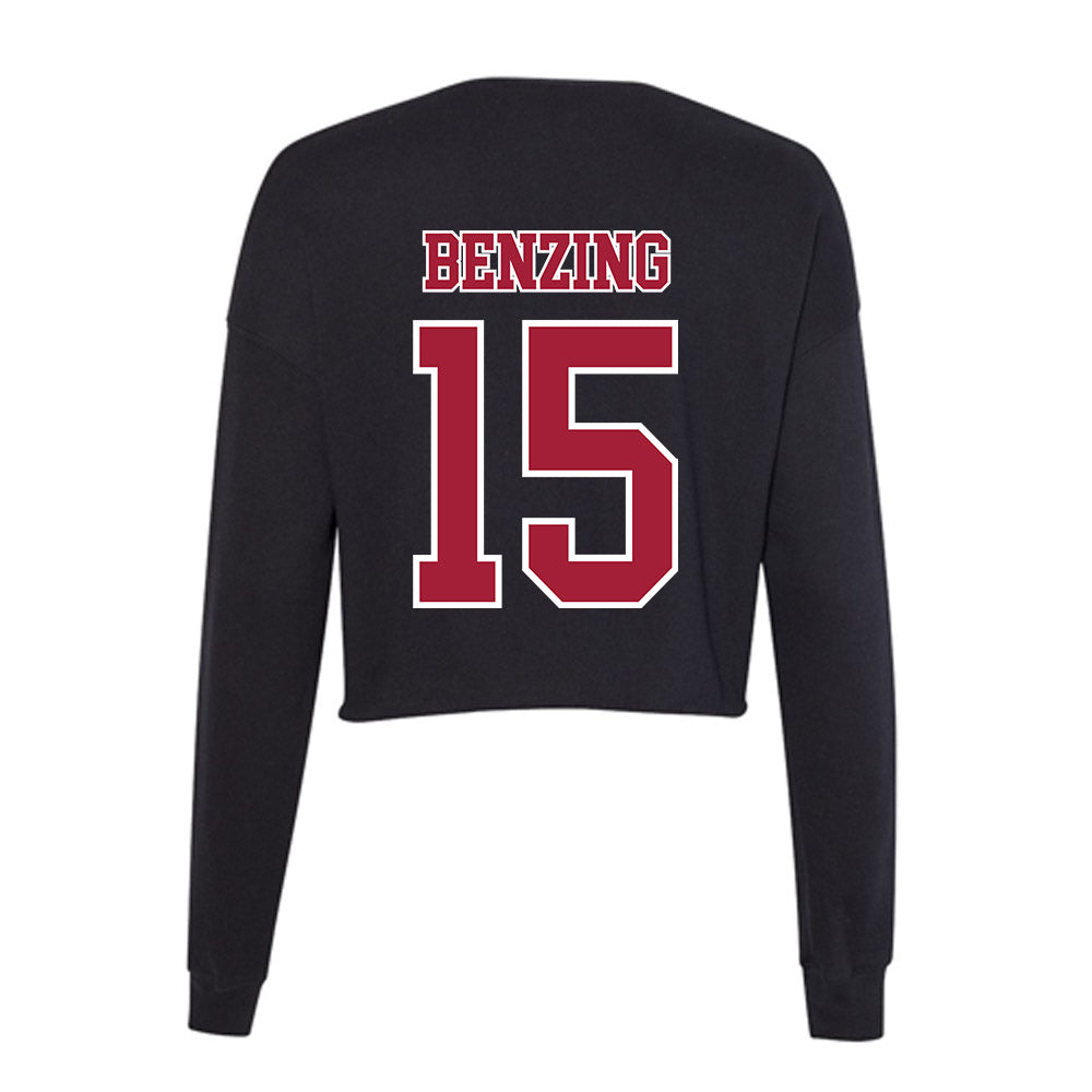 St. Joe's - NCAA Women's Soccer : Olivia Benzing - Women's Cropped Crew Fleece-1