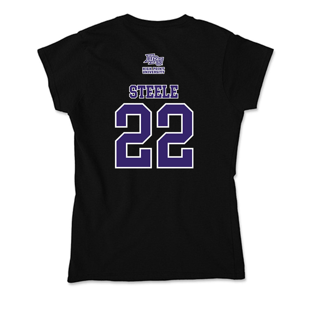 High Point - NCAA Men's Lacrosse : Nicholas Steele - Soft Style Women’s T-Shirt-1
