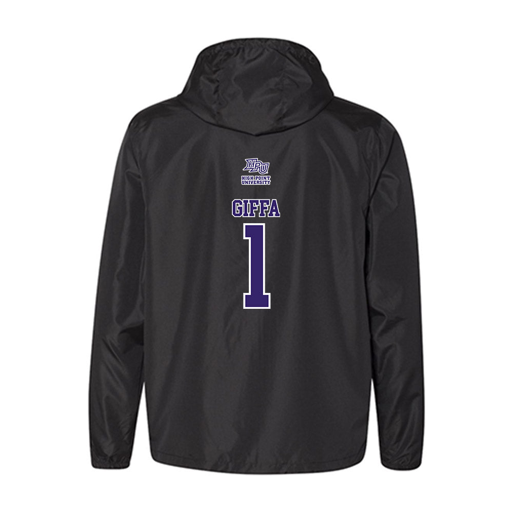 High Point - NCAA Men's Basketball : Kezza Giffa - Windbreaker-1