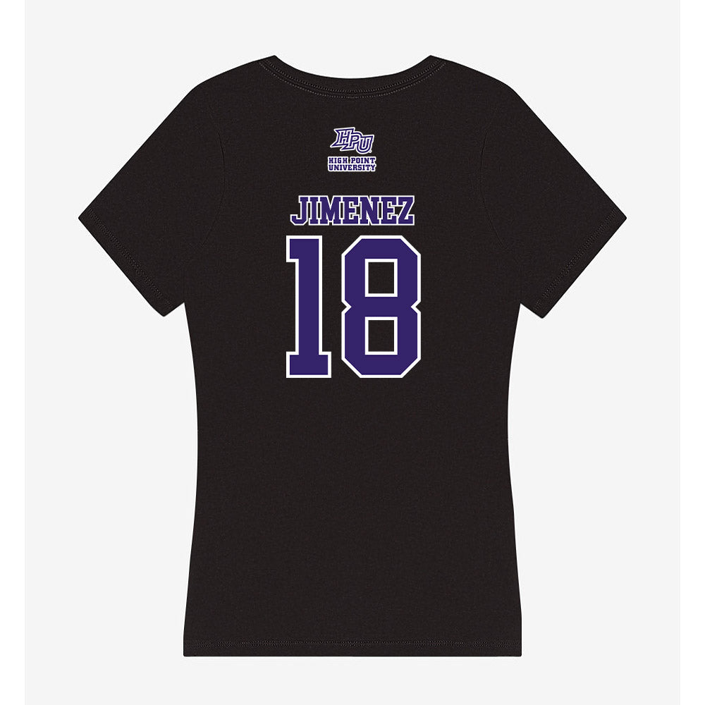 High Point - NCAA Women's Lacrosse : Marissa Jimenez - Women's V-Neck T-Shirt-1