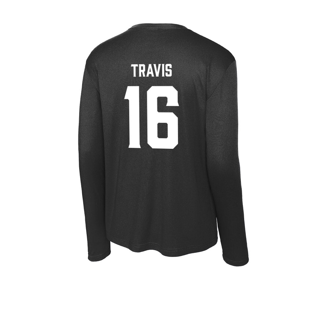 Furman - NCAA Men's Soccer : Grayson Travis - Activewear Long Sleeve T-Shirt-1