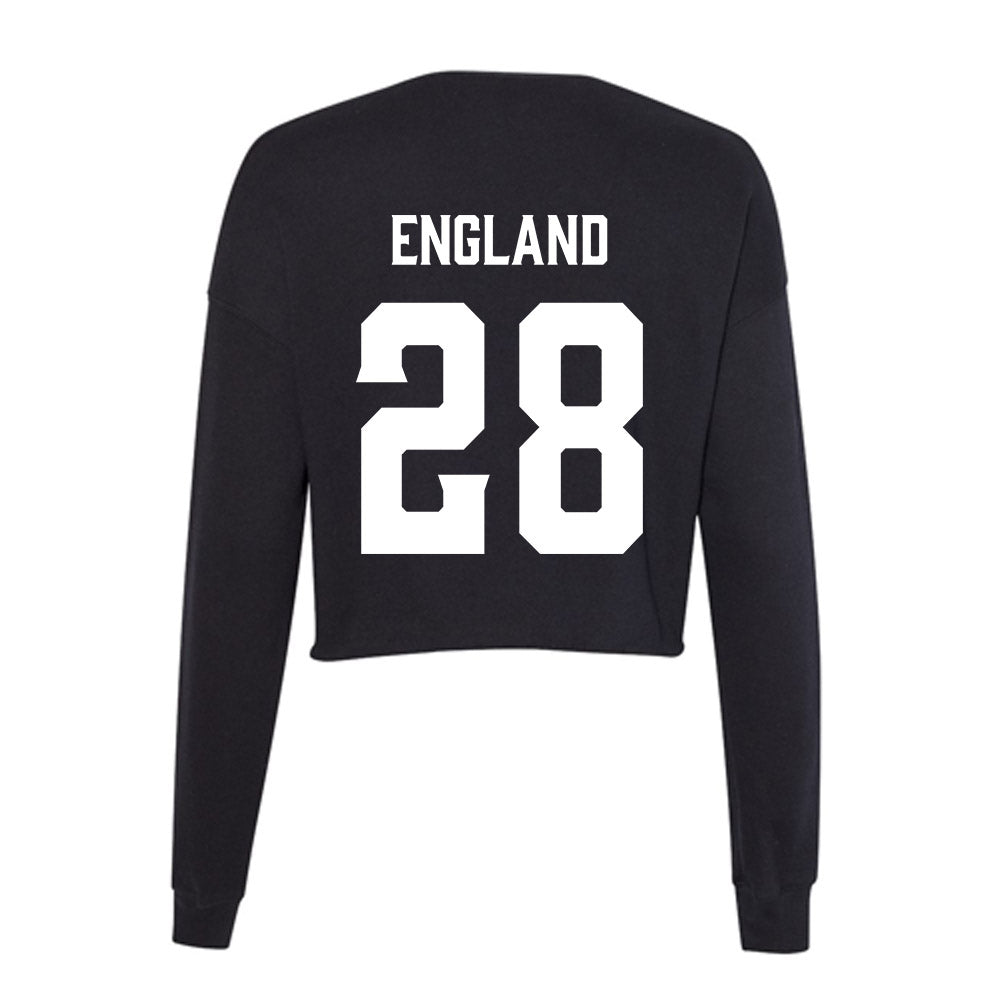 Furman - NCAA Women's Soccer : Alyssa England - Women's Cropped Crew Fleece-1