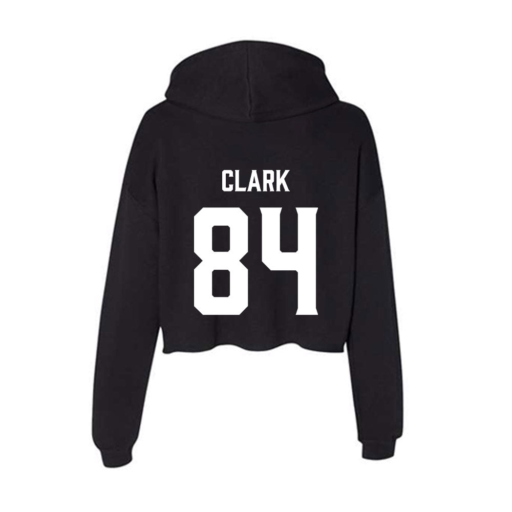 Furman - NCAA Football : Riley Clark - Women's Crop Fleece Hoodie-1