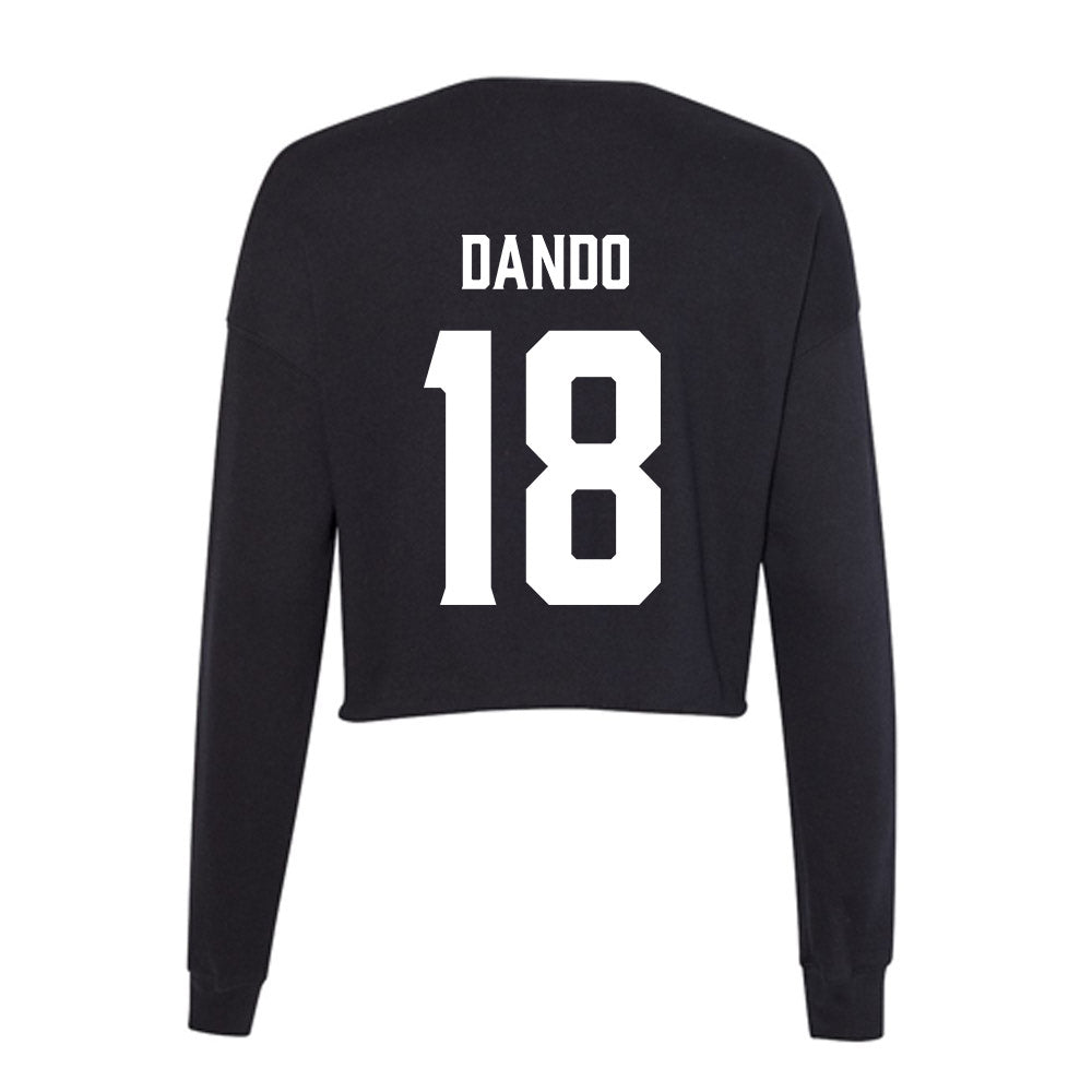 Furman - NCAA Women's Soccer : Callah Dando - Women's Cropped Crew Fleece-1