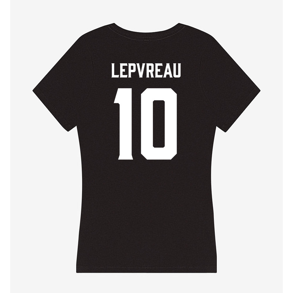 Furman - NCAA Football : Axel Lepvreau - Women's V-Neck T-Shirt-1