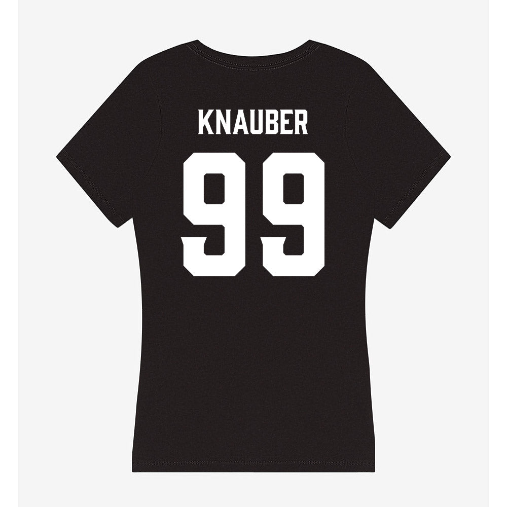 Furman - NCAA Football : Bruce Knauber - Women's V-Neck T-Shirt-1