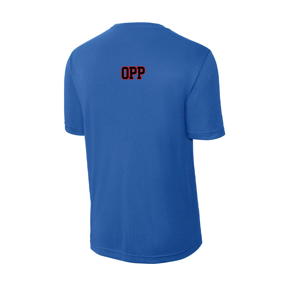 DePaul - NCAA Women's Track & Field : Elena Opp - Activewear T-Shirt-1