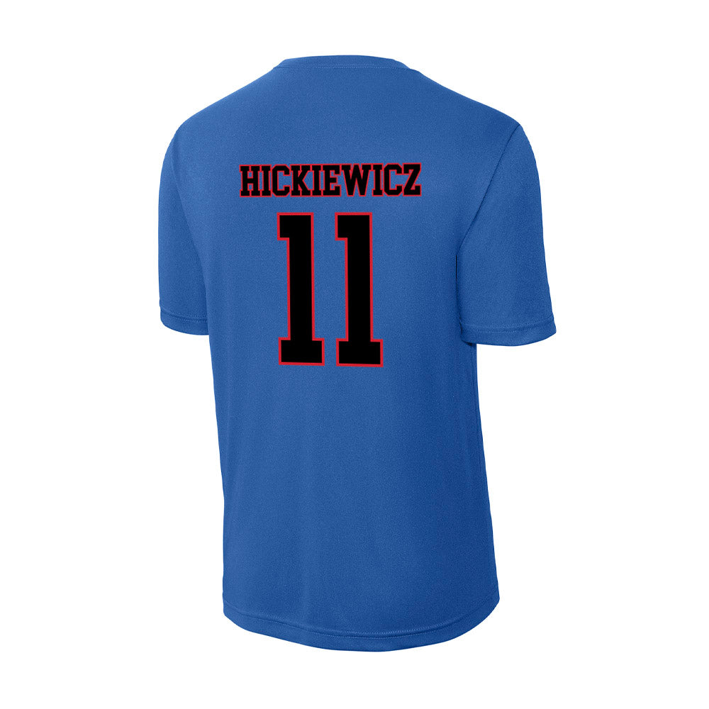 DePaul - NCAA Men's Soccer : Daniel Hickiewicz - Activewear T-Shirt-1